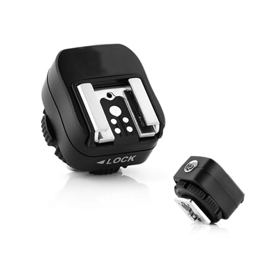 Adaptador de Zapata para Flash TF-321, con Puerto de Sincronización de PC, Adaptador de Zapata para Flash a PC para Flash Serie E-TTL