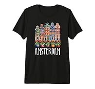 What better way to remember your Dutch vacation than this Amsterdam design? Amazing Amsterdam souvenir or memento from your European holiday! For all those passionate about traveling, the Netherlands, travel, bikes & cycling. For clog lovers, tourist...