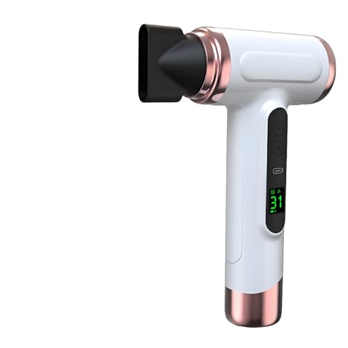 Asciugacapelli Senza Fili 15000mAh – Phon Portatile USB Ricaricabile 200W con Aria Calda e Fredda, Compatto per Viaggi, Campeggio e Dormitori Studenteschi