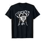 Lustiger Deutscher Pinscher cool Sonnenbrille Hund Hunde T-Shirt