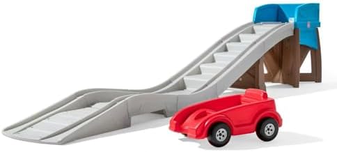 Step2 Extreme Thrill Coaster Kids Ride On Toy, Push Car, Indoor/Outdoor Roller Coaster & Playset, Made of Durable Plastic