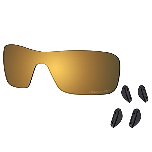 Image of SAUCER Premium Replacement Lenses & Nosepads for Oakley Turbine Rotor OO9307 | UV400 Protection, Anti-Scratch, Precise Fit