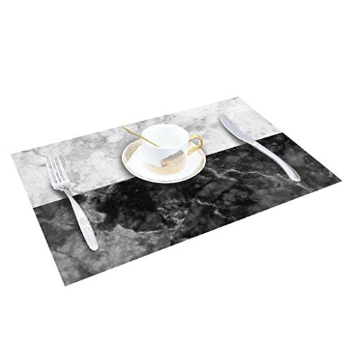 Napperons et sets de table en marbre imprimé de qualité supérieure pour décoration de maison