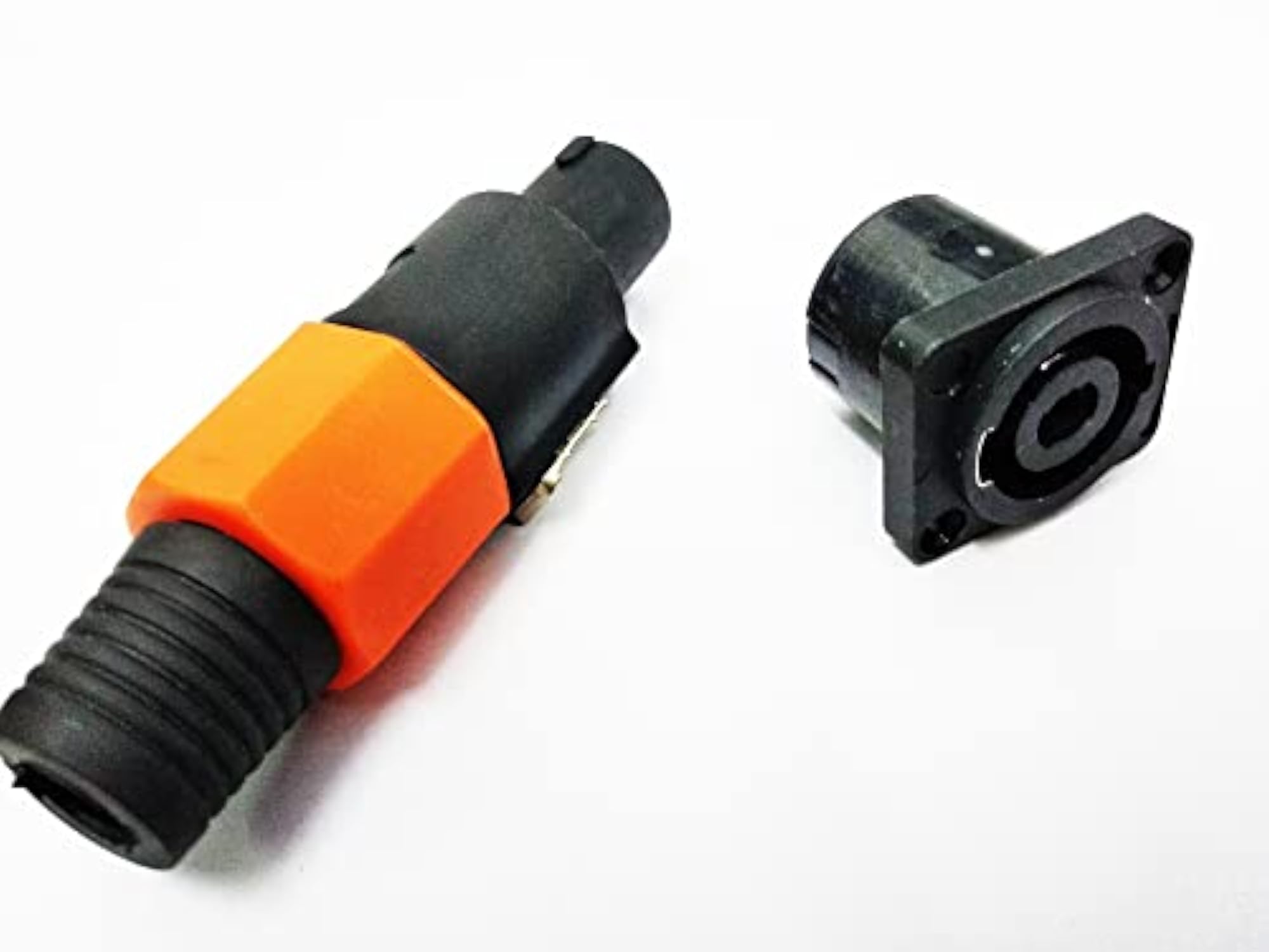Speakon Plug 4 Pin Male + Female Connector