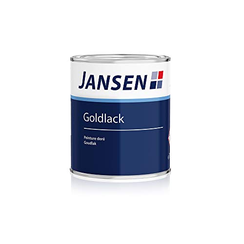 Preisvergleich Produktbild Jansen Goldlack 125ml Metalleffektlack außen und innen