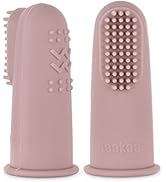 haakaa Silicone Baby Finger Toothbrush, Oral Care for Infants&Babies&Toddlers&Kids, Soft Food Gra...