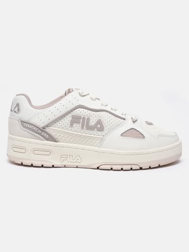 Image of Fila Men White Lace Up Sneakers
