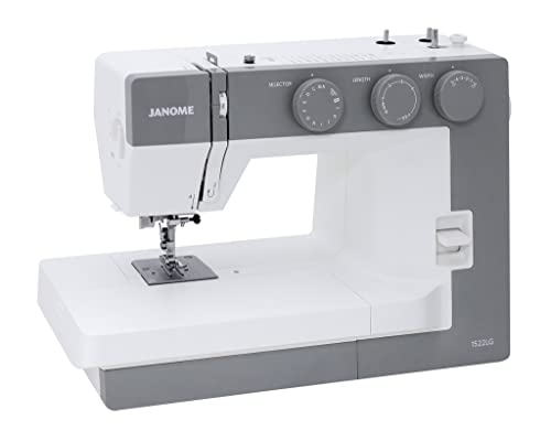 JANOME Sewing Machine 1522 LG Light Gra