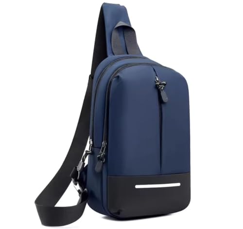 Image of Sling Bag for Men & Women- Crossbody Sling Bag for Travel, Cycling & Hiking | Waterproof Shoulder Bag with Compartment and Zipper Pockets