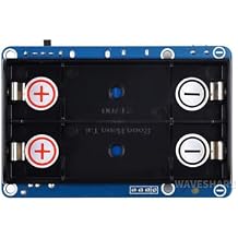 UPS HAT D for Raspberry Pi 4B 3B+ 3B, etc Supports 21700 Li Battery NOT Included Pogo Pins Connector Charging and Power Output at The Same Time 5V