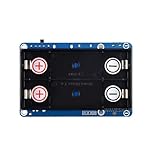 Coolwell UPS HAT (D) for Raspberry Pi 4B 3B+ 3B, etc Supports 21700 Li Battery (Not Included) Pogo Pins Connector Charging and Power Output at The Same Time 5V