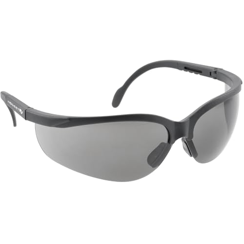 Högert Technik - MAINZ lunettes de protection teintées unies, protection des yeux, protection UV, branches réglables, structure légère et durable, résistantes aux rayures
