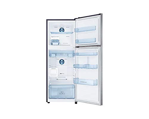 Image of Samsung 336 L 3 Star Inverter Frost Free Double Door Refrigerator Appliance (RT37A4633UT /HL, Pebble Blue, 2022 Model)