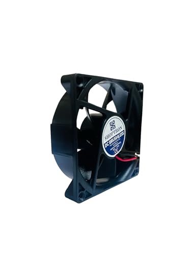CPU Cooling Fan Cooler, 3-Inch Round, 12V DC, 80 * 80 * 25MM Black - Image 4