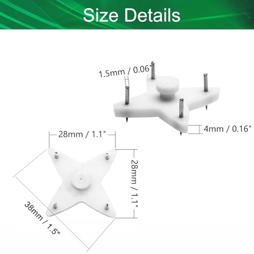 Image of 20Pcs Hardwall Hanger Mount Non-Mark Hook Photo Picture Frame Hanger Invisible Nail Hangers No Damage Wall Hangers for Hardware Fasteners Concrete Hooks Walls Wooden Doors Wall Wallpaper