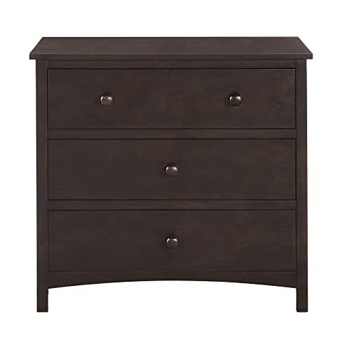 Image of Oxford Baby Universal 3-Drawer Dresser, Espresso Brown