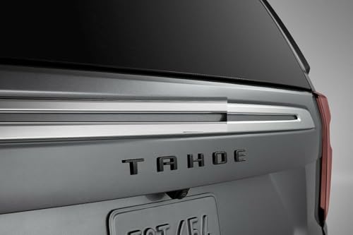 Image of 3pack Emblem 3D Letters Badge Compatible with Tahoe 2019-2026 Gloss Black