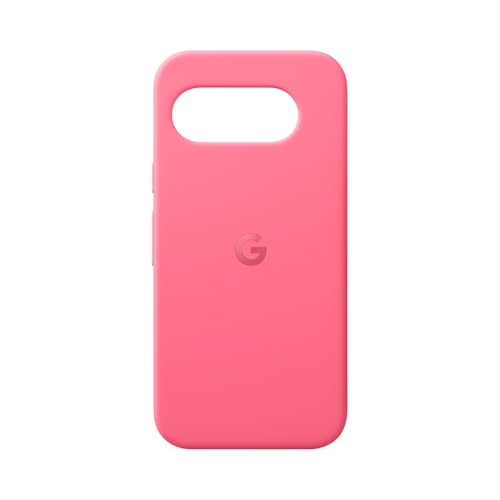 Google Cover Pixel 9a - Silicone duro, resistente alle macchie - Cover per smartphone Android - Rosa...