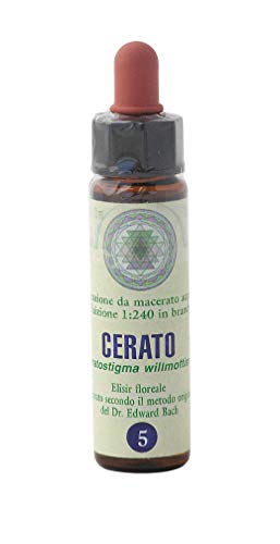 Cerato Nr. 5 Princeps Fiori di Bach Originali Gocce Piombaggine