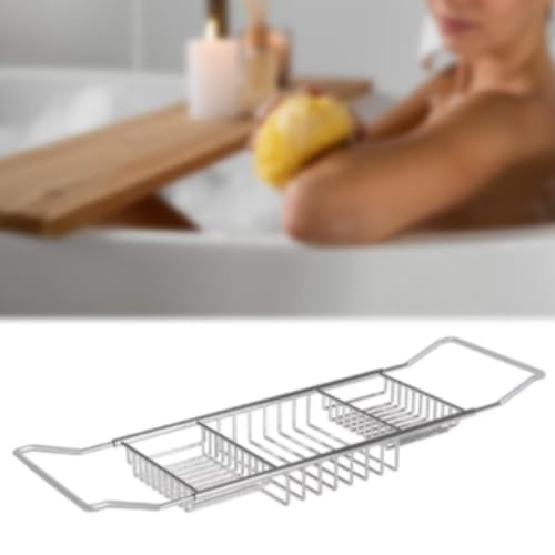 Solución de almacenamiento para baños con estante de bañera 4