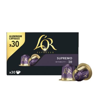 Café En Capsules Compatibles Nespresso Supremo Intensité 10 'or Espresso La Boite De 30 Capsules - vue 3