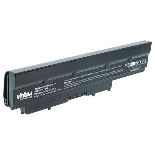 vhbw batteria compatibile con Toshiba Mini NB550, NB550D, NB550D/00D, NB550D/00H,