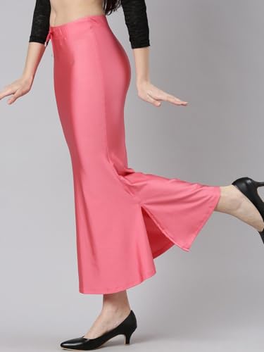 Image of Women's Perfect Curvy Look Saree Shapewear (1191 - Watermelon - L) Pink