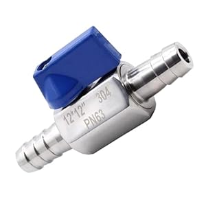 SEEOR Edelstahl Widerhaken-Absperrventil