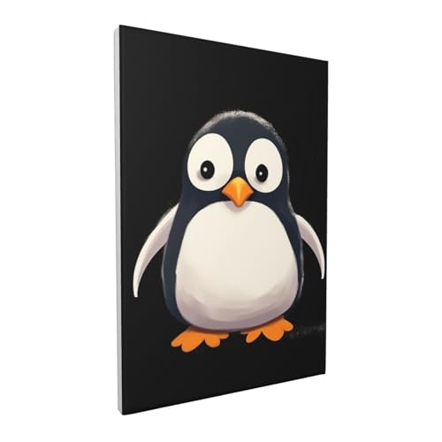 Impression sur toile pingouin mignon décoration murale salon moderne
