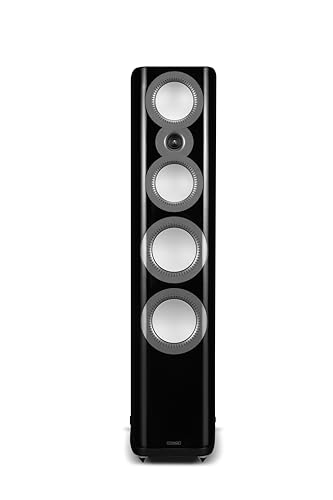 Mission ZX-5 Floorstanding Speakers (Pair) – Premium Passive Hi-Fi Tower Speakers, British Engineered, Dual 6.5