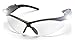 Pyramex PMXTREME Safety Glasses, Black Frame LED Temples/Clear Lens
