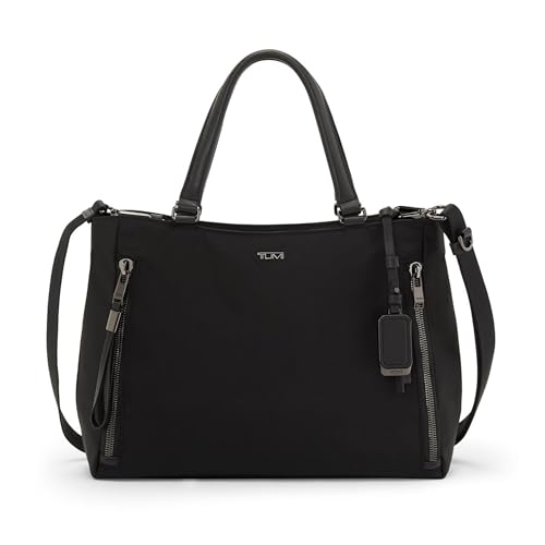 TUMI - Voyageur Valetta Large Tote - Black/Gunmetal
