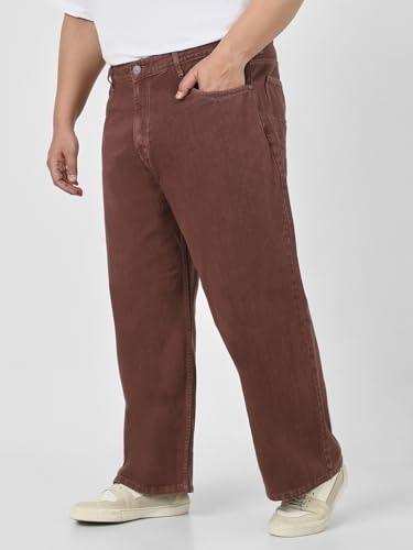 Image of Urbano Plus Men's Loose Mid Rise Jeans