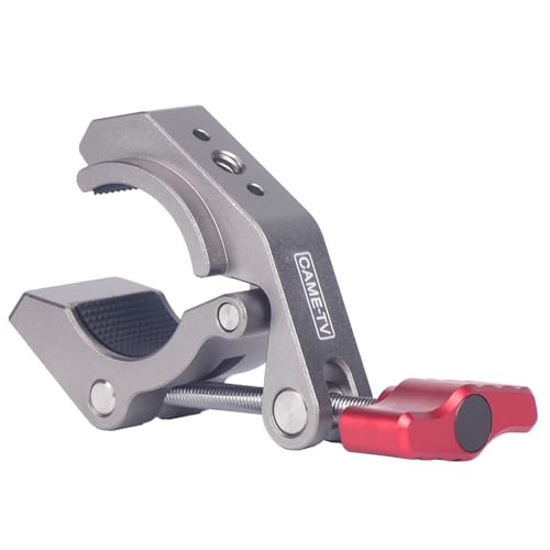 Pince de fixation caméra Came-TV pour support de vélo et sorties sportives en action cam