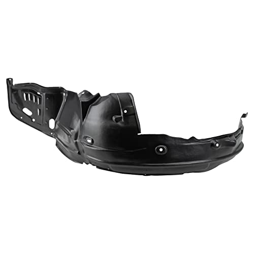 Image of TRQ Front Driver and Passenger Side Inner Fender Liner Set Compatible with 2008-2012 Honda Accord Coupe