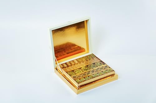 Zaitoune Pistachio Baklava with Honey - 18 oz | Luxury Pastry Assortment | Arabic Dessert with Authentic flavors in Beautiful Gift Packaging | Traditional Recipe & Handmade in Turkey