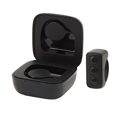 TikTok-Fernbedienung Kindle APP Page Turner, Bluetooth-Kamera-Videoaufnahme-Fernbedienung, APP Remote Scrolling Ring Clicker, Tik Tok Scrolling Ring für Handy (Schwarz)