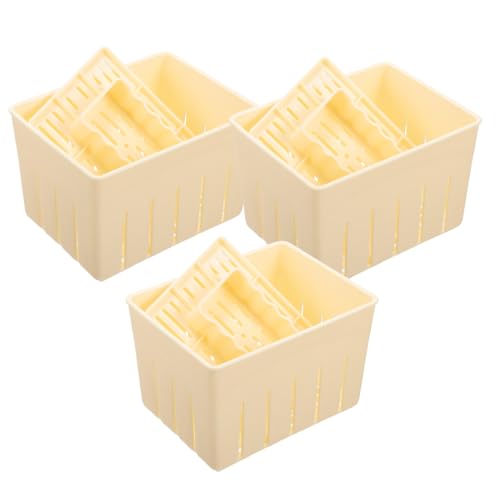 FELTECHELECTR Plastic Cheese Press Plate Tofu Press Cheese Forming Tool Easy to Clean Home Maker