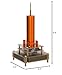 Joytech Music Tesla Coil Acrylic Base Shell Arc Plasma Loudspeaker Wireless Transmission Experiment Desktop Toy Model (YS04)