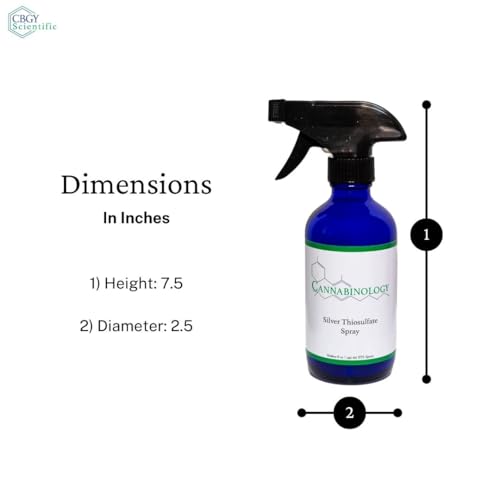 Feminized Seed Spray | 8 oz/240 ml Bottle | Breed 100% Female Seeds (Feminized Seeds) | Silver Thiosulfate Spray Kit | STS Spray Kit | Reversal Spray (8 oz - with Spray Bottle)