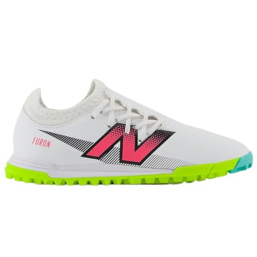 Zapatillas de fútbol Unisex niños New Balance Furon Dispatch TF V7+ botas multitaco infantiles