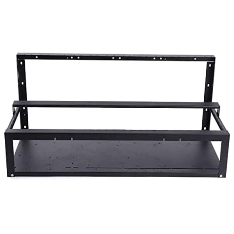 Noengast Mining Machine Case 8GPU In-line To 12-card Adapter Graphics Card Holder Open-Pit Mining Machine Frame Support Bracket Cover