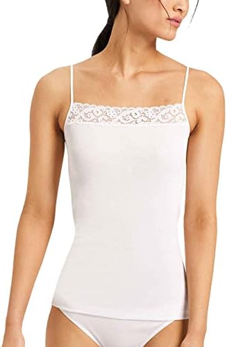 HANRO Women's Moments Cami,White,Small