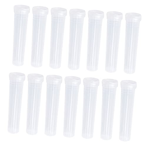 balacoo Florist Tube Set 20pcs Sunflower Water Tubes Lid Lightweight Portable for Easy Use