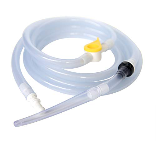 Enema Kit Replacement Part Silicone Enema Hose Colon Cleansing Accessories, Include Tubing, Tips, Connectors, Non-Return Valve, Stopcock Tap, Clamp & Hook - Thumbnail 2