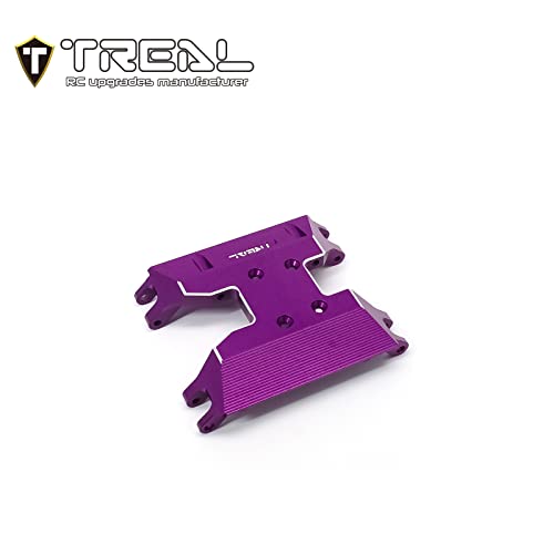 Image of TREAL UTB18 Capra Chassis Skid Plate, Aluminum 7075 CNC Machined Upgrades (Purple)