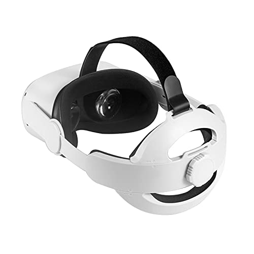Oculus Quest 2 Accessories , Elite Strap for Oculus Quest 2 - Split type detachable free adjusting structure - Comfortable Protective Strap for Oculus Quest2 - White Oculus Quest 2 Accessories , Elite Strap for Oculus Quest 2 - Split type detachable free adjusting structure - Comfortable Protective Strap for Oculus Quest2 - White