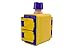 Portable Yellow 1-Gang Double Sided Outlet Box W/Feed-Thru Weather Resistant Ex