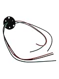 ZYWUOY Windgenerator-Schleifring, 3-adrig, 90 A (30 A pro Leiter), 600 VDC/VAC, IP51-bewertet, für Freedom PMGs und PMAs Windkraftgeneratoren, OD 22 mm × L 45 mm