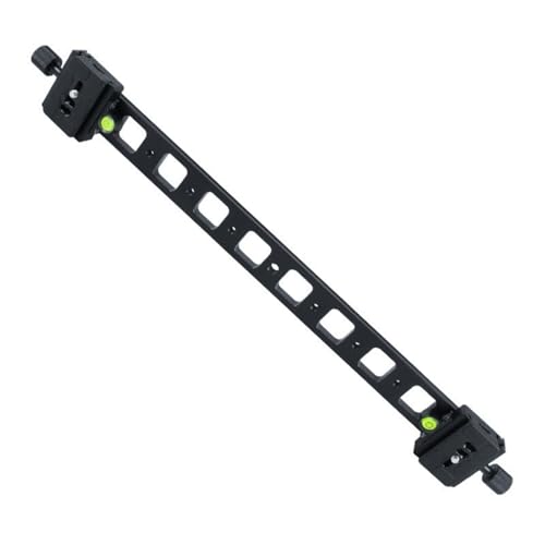 Fazvncv Soporte de abrazadera de placa de liberación rápida de aleación de aluminio para trípode grande DSLR y videocámara, estabilidad de 1/4 pulgadas 3/8 pulgadas agujero de tornillo